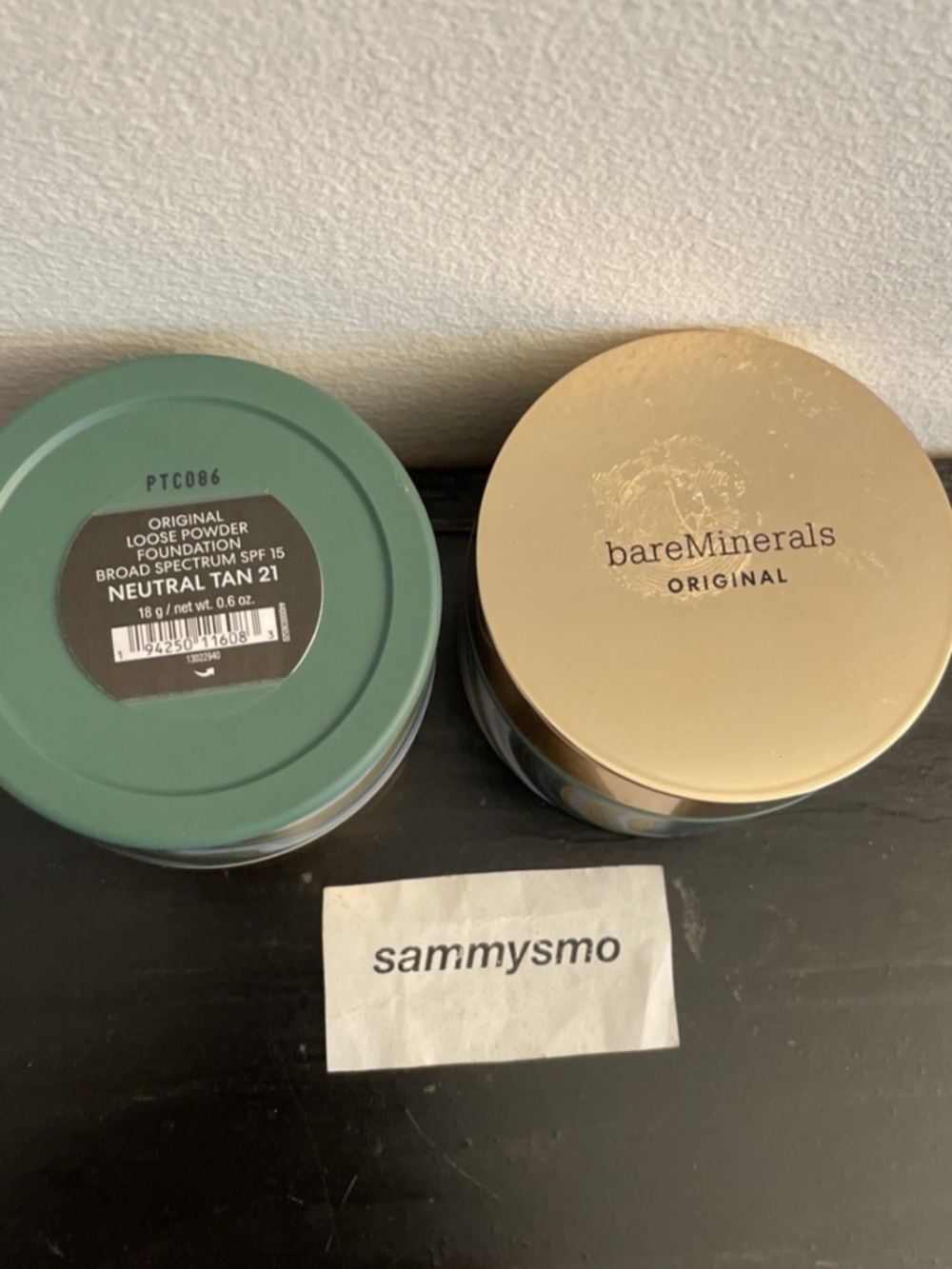 bareMinerals Deluxe Original Loose Powder Foundation Neutral Tan 21, x2 READ